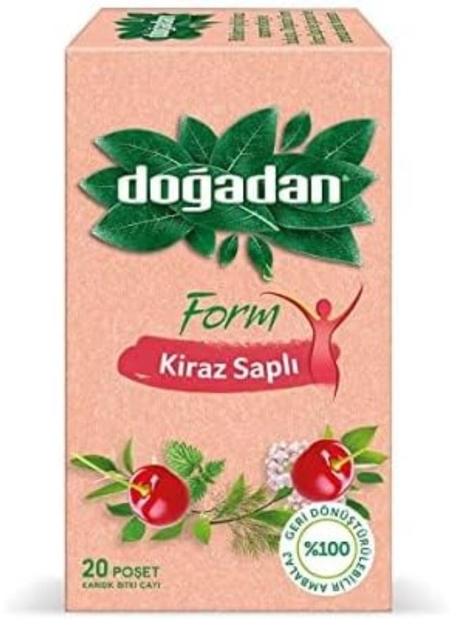 Dogadan Form Tea with Cherry Stalks - 20 Teabags - Image 2